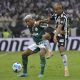 Palmeiras forward Danilo in action against Atletico Mineiro