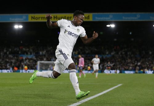 Leeds United's Luis Sinisterra