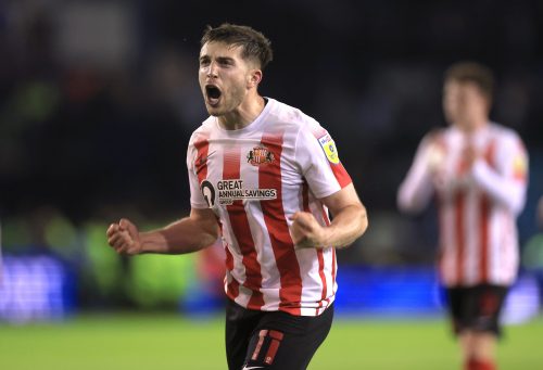 Sunderland's Lynden Gooch celebrates