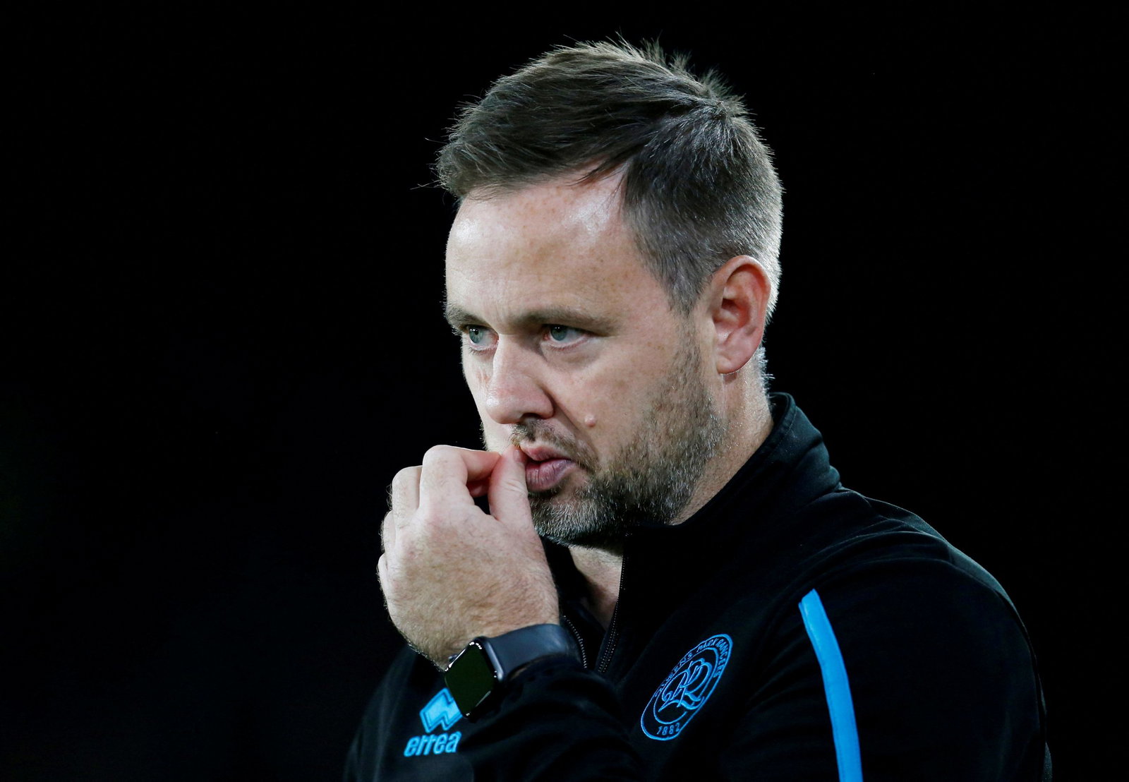 Michael-Beale-on-the-sidelines-for-QPR