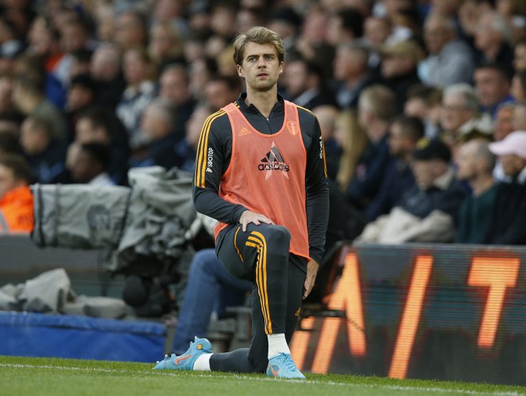 Leeds United forward Patrick Bamford