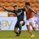 Sheffield Wednesday's Reece James in action for Blackpool