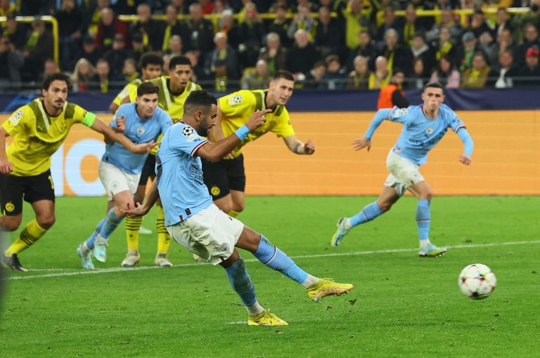 Man City: Alex Brotherton reacts to ‘poor’ Mahrez penalty vs Dortmund