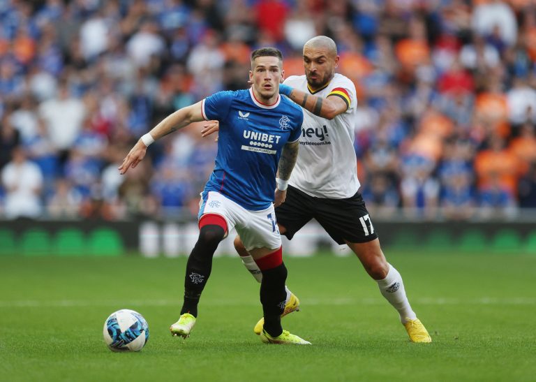Rangers forward Ryan Kent