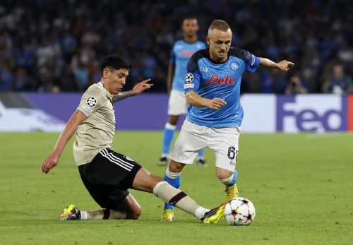 Man City target Stanislav Lobotka in action for Napoli