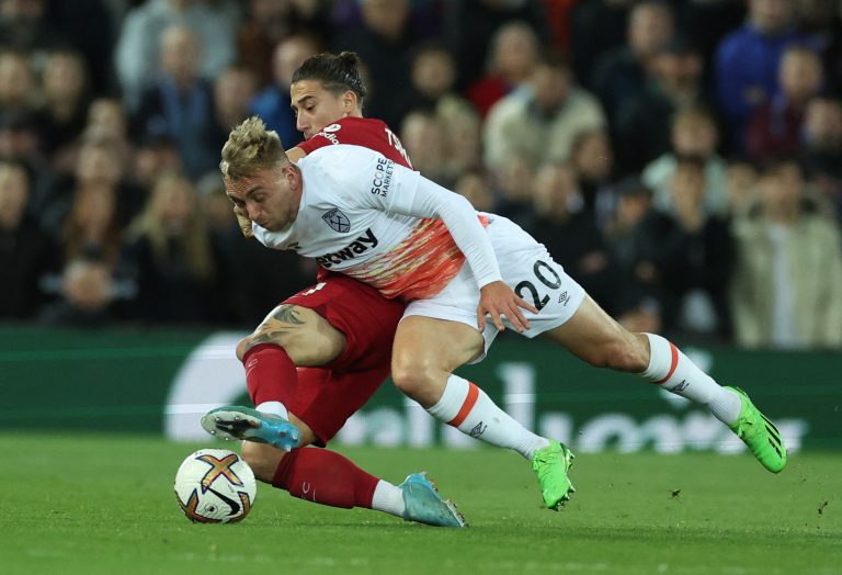 West Ham: Media criticise Jarrod Bowen against Liverpool