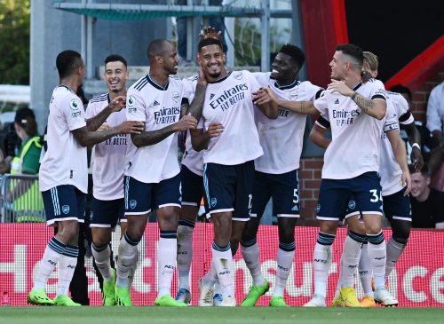 Arsenal defender William Saliba