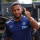 Newcastle United's Jamaal Lascelles arrives for the match