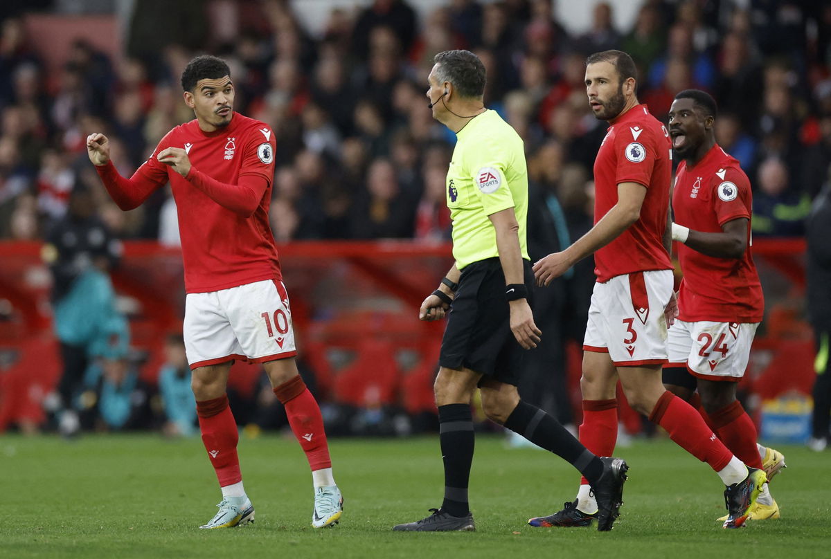 Nottingham Forest: Morgan Gibbs-White slammed over referee comments - Nottingham Forest News