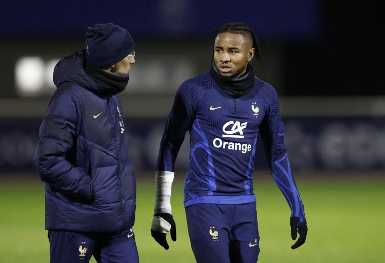 Christopher-Nkunku-in-training-for-France