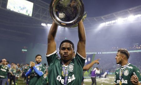 Chelsea transfer target Endrick celebrates title glory with Palmeiras