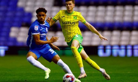 Leeds transfer target George Hall in action for Birmingham