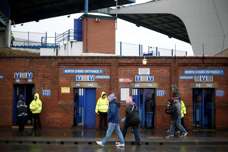 Sheffield Wednesday fans outside Hillsborough