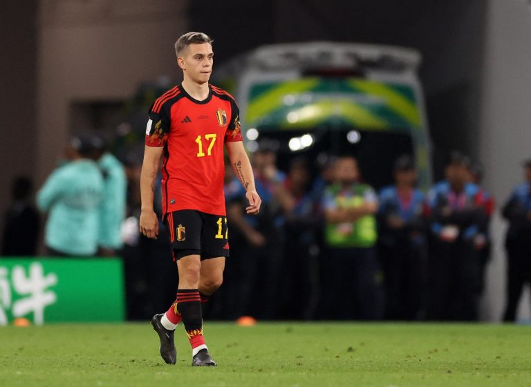 Leandro-Trossard-in-action-for-Belgium
