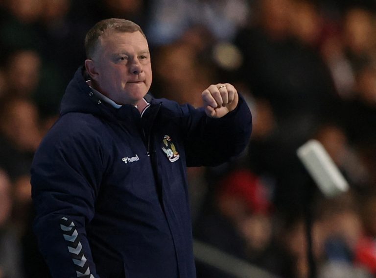 Coventry City manager Mark Robins