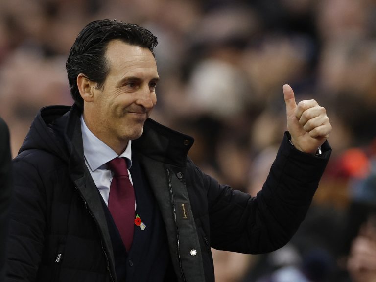 Aston Villa boss Unai Emery. (Getty)