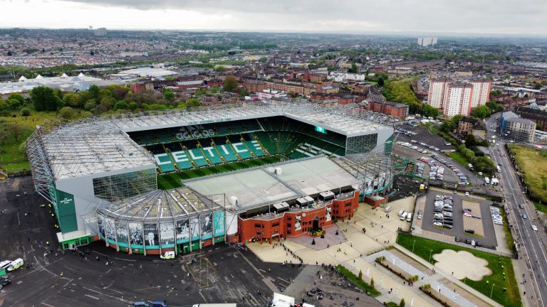 General view outside Celtic Park