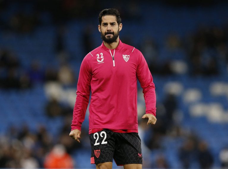 Wolves transfer target Isco warming up for former club Sevilla