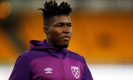 Joseph-Anang-before-the-game-for-West-Ham