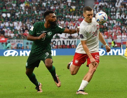 Liverpool target Piotr Zielinski in World Cup action for Poland