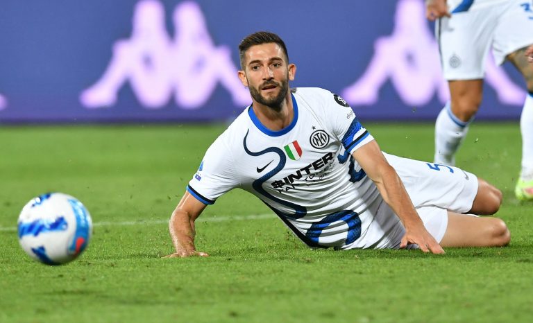 Inter Milan's Roberto Gagliardini