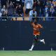 Terem Moffi in action for Lorient