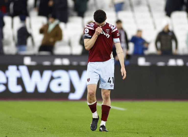 Declan Rice of West Ham