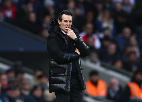 Aston Villa manager Unai Emery