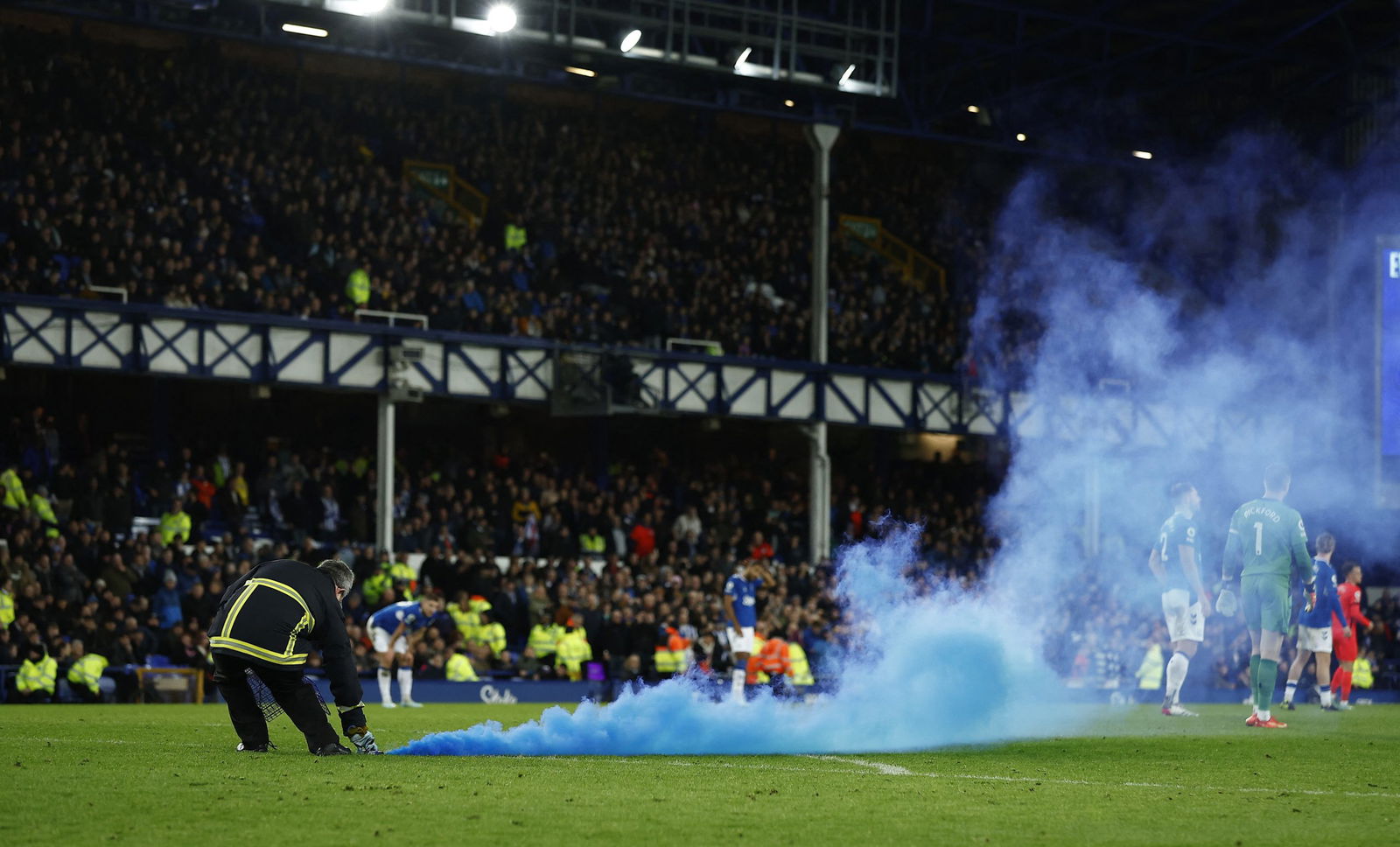 Everton's stadium Goodison Park