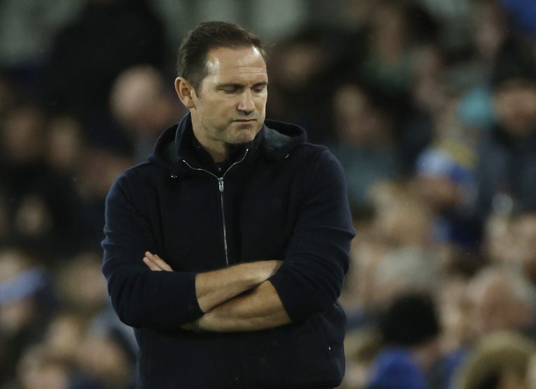 Everton manager Frank Lampard