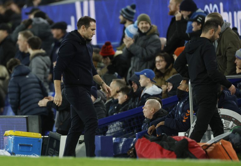 Everton manager Frank Lampard