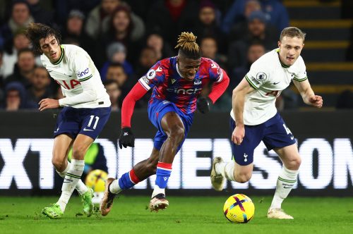 Oliver Skipp in action for Tottenham Hotspur