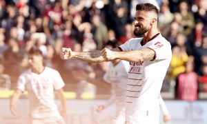 AC Milan's Olivier Giroud
