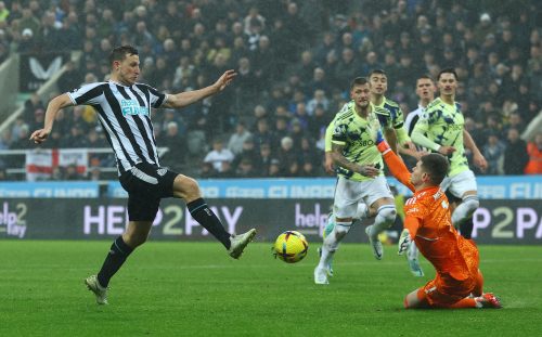 Newcastle United's Chris Wood