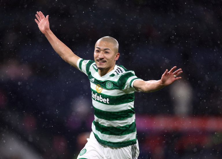 Daizen-Maeda-celebrates-scoring-for-Celtic