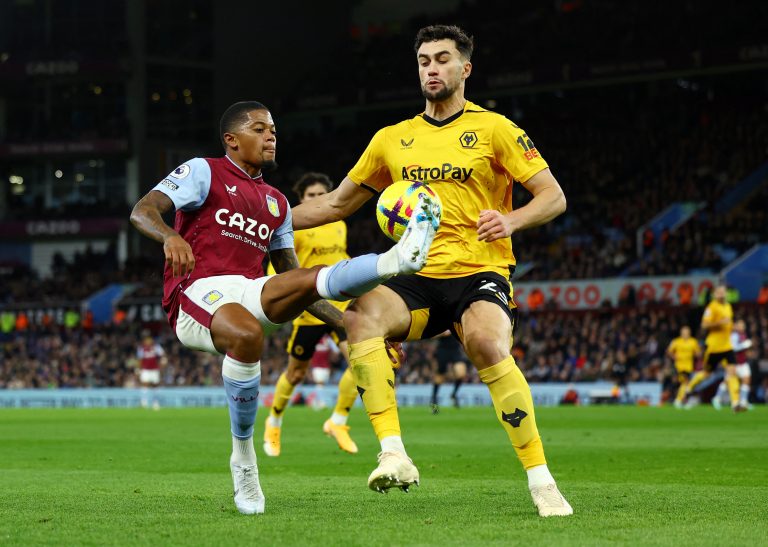 Wolves' Max Kilman puts pressure on Leon Bailey