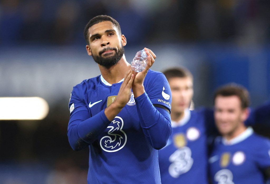 Newcastle transfer target Ruben Loftus-Cheek applauds the Chelsea supporters