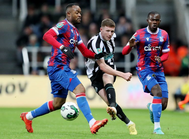 Carabao Cup Third Round - Newcastle United v Crystal Palace