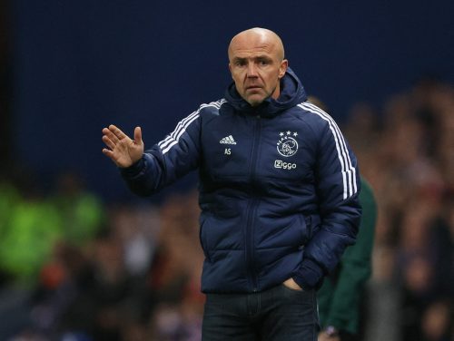 Former Ajax Amsterdam coach Alfred Schreuder