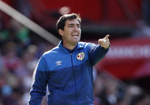 Rayo Vallecano coach and Leeds managerial target Andoni Iraola