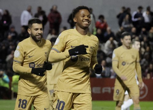 FC Barcelona's Ansu Fati