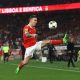 Benfica's Alejandro Grimaldo in action
