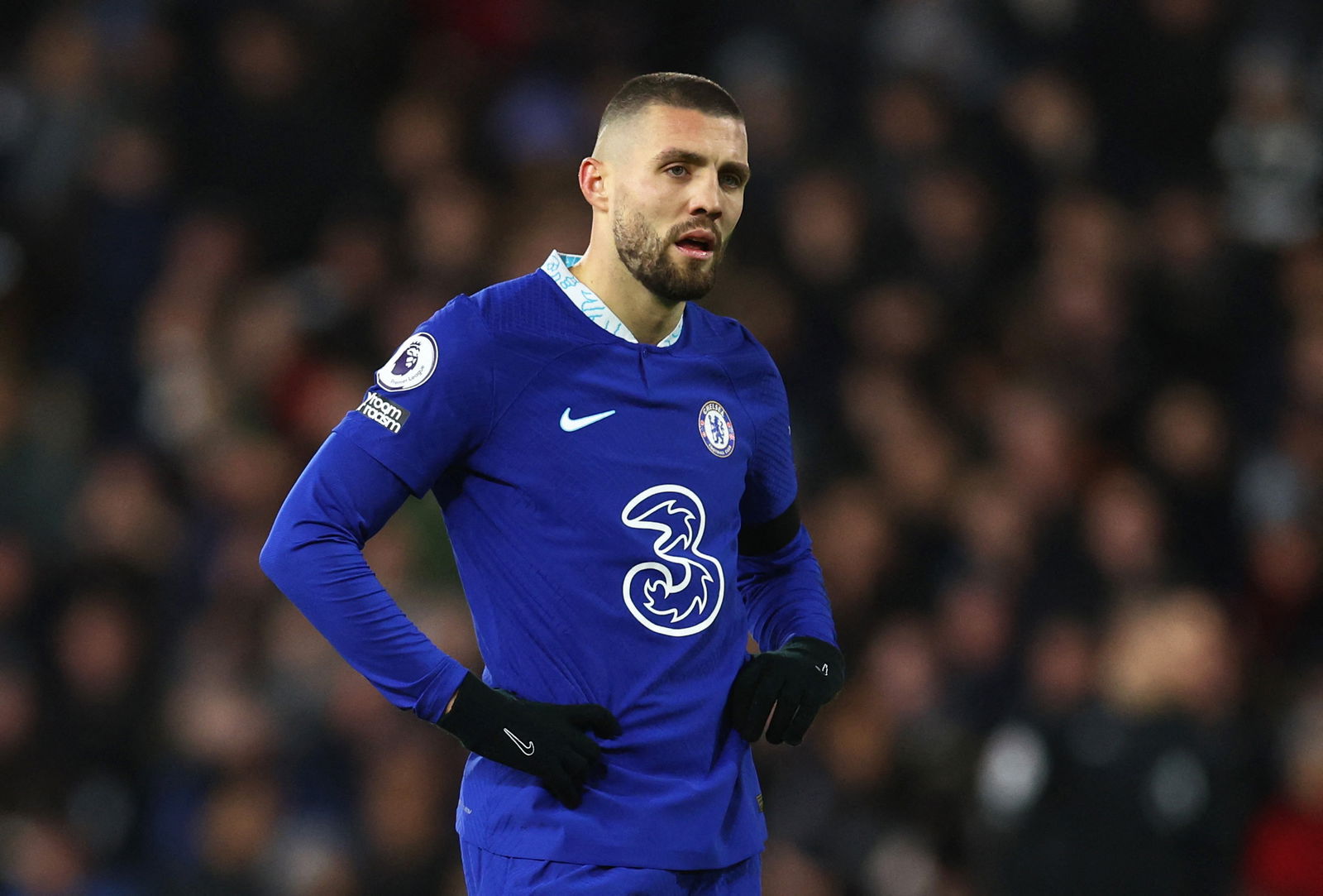 Chelsea's Mateo Kovacic during the match