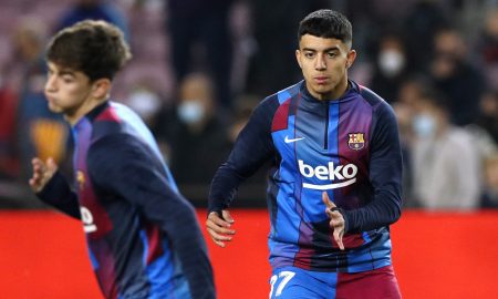 FC Barcelona's Ilias Akhomach