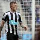 Newcastle United's Kieran Trippier leaves the pitch after being substituted