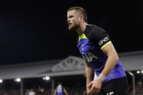 Tottenham Hotspur's Eric Dier reacts