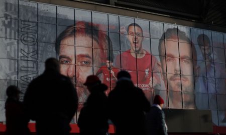 Anfield, home stadium of Liverpool FC