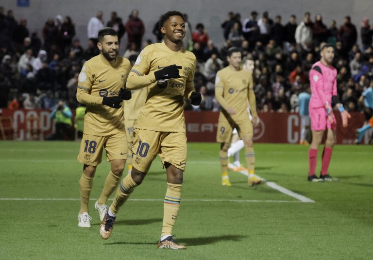 Ansu-Fati-celebrates-scoring-for-Barcelona