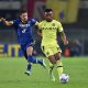 Tottenham youngster Destiny Udogie in action for Udinese