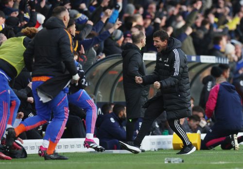 Leeds United manager Javi Gracia